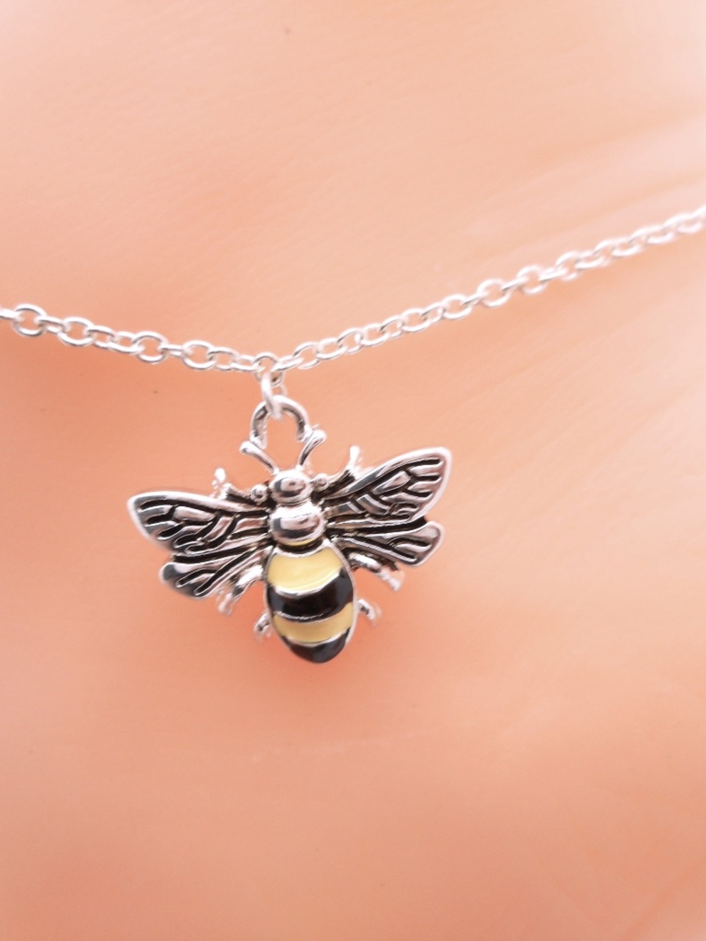 Tiny Bee Anklet